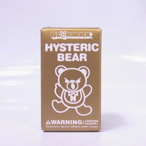 実際に弊社で買取させて頂いた【未開封】BE@RBRICK/ベアブリック HYSTERIC GLAMOUR/ヒステリックグラマー 金/ゴールド 100%