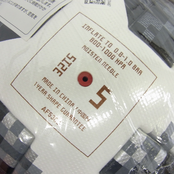 実際に弊社で買取させて頂いた【未使用】adidas/アディダス テルスター18/5号 サッカーボール 2018年 FIFAワールドカップ 試合球 JFA検定球 AF5300の画像 2枚目