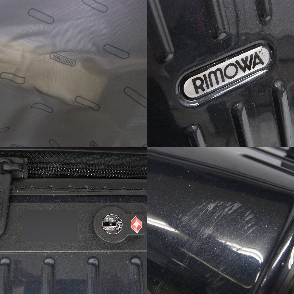 実際に弊社で買取させて頂いたRIMOWA/リモワ SALSA AIR/サルサ エアー 4輪キャリーバッグ 820.63 の画像 4枚目