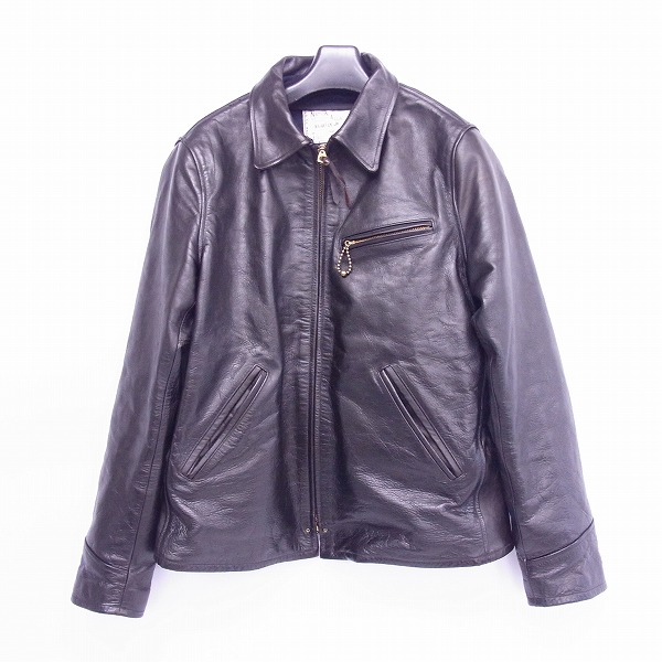 実際に弊社で買取させて頂いたSUGAR CANE/シュガーケーン HORSE HIDE SPORTS JACKET/ホースハイドスポーツジャケット SC80436/38