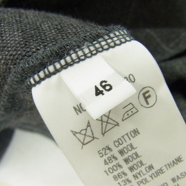 実際に弊社で買取させて頂いたVALLIS by FACTOTUM/ファクトタム ブロックチェック ジャケット/スウェット/パンツ セットアップ/46の画像 4枚目