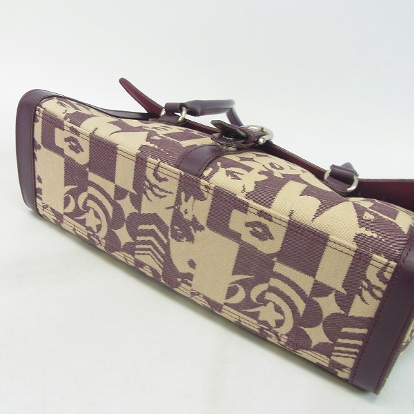 実際に弊社で買取させて頂いたHYSTERICS/ヒステリックス ガール/ロゴ ハンドバッグの画像 3枚目