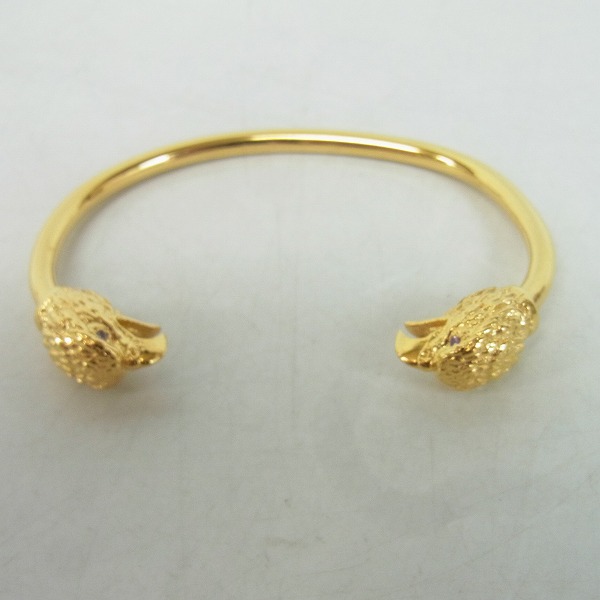 実際に弊社で買取させて頂いた【証明書】TRAVIS WALKER/トラヴィスワーカー イーグルヘッド ブラス バングル/BGS018の画像 1枚目