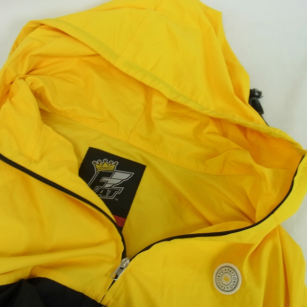 実際に弊社で買取させて頂いたFAT/エフエーティー ナイロンパーカー イエロー/JUMBOの画像 4枚目