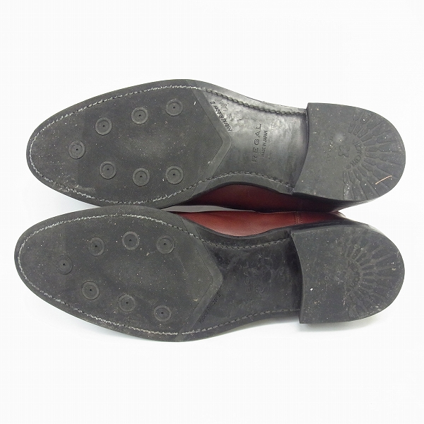 実際に弊社で買取させて頂いたREGAL/リーガル サイドゴアブーツ グッドイヤーウェルト製法 709R/26の画像 2枚目