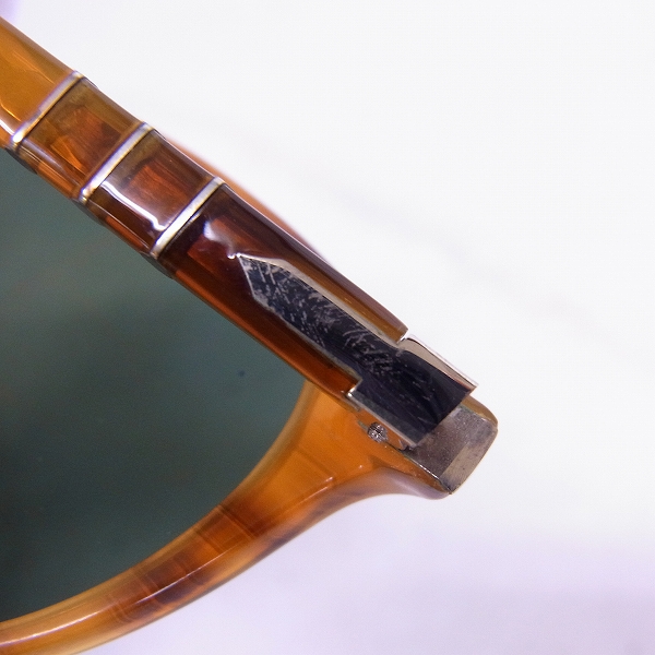 実際に弊社で買取させて頂いたPersol/ペルソール TYPEWRITER Polarized サングラス/3108-S 960/S3の画像 7枚目