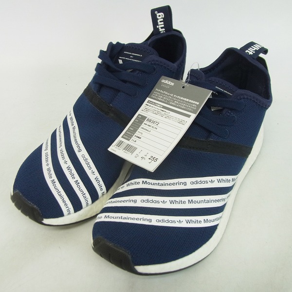 実際に弊社で買取させて頂いた【未使用】adidas/アディダス×ホワイトマウンテニアリング コラボ WM NMD R2 PK スニーカー BB3072/25.5