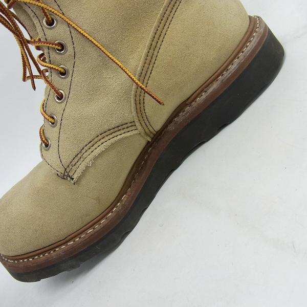 REDWING レッドウィング 8211 スエードロガーブーツ 8.5D-