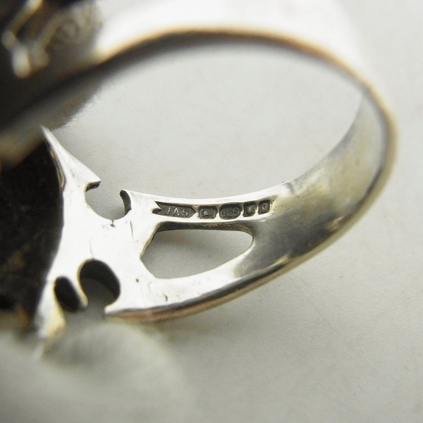 実際に弊社で買取させて頂いたCRAZY PIG/クレイジーピッグ カッタウェイ スカルリング #139/19号の画像 6枚目