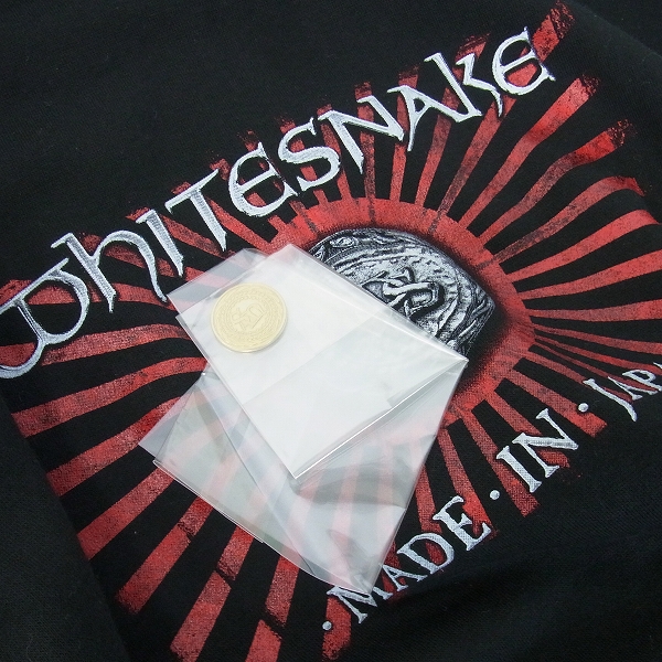 実際に弊社で買取させて頂いたANGRA/JOHN SYKES/ WHITESNAKE バンドTシャツ/ジップアップパーカ 計3点セットの画像 7枚目