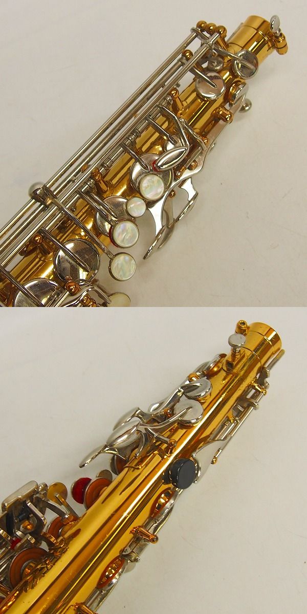 実際に弊社で買取させて頂いた★SELMER/セルマー AS500 アルトサックス 彫刻有り ケース付の画像 4枚目