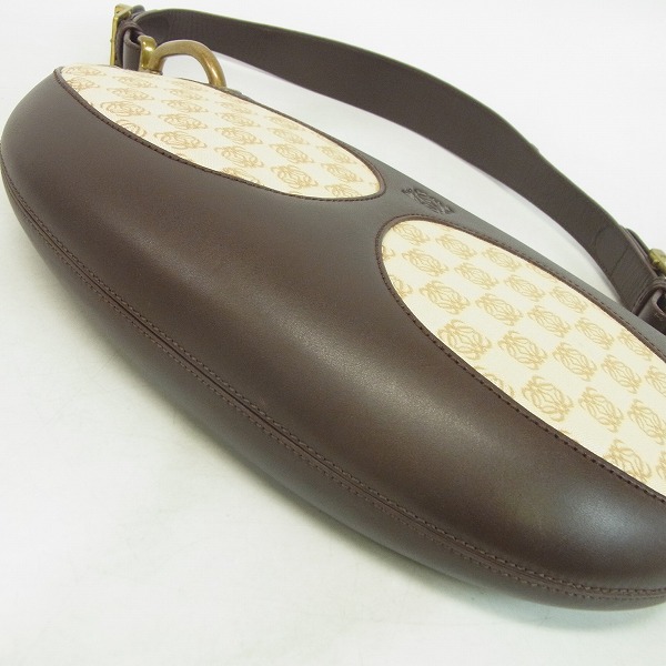 実際に弊社で買取させて頂いたLOEWE/ロエベ ロゴ/総柄 ハンド/ショルダーバッグ ブラウン系の画像 3枚目