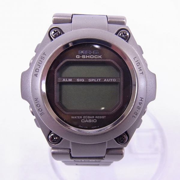実際に弊社で買取させて頂いたG-SHOCK/Gショック メタルバンド MR-G 腕時計 MRG-100T-8【動作未確認】