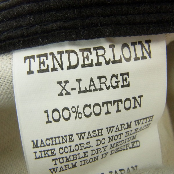 TENDERLOIN/テンダーロイン T-RIDERS E CORDUROY コーデュロイパンツ