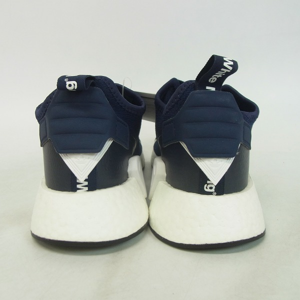 実際に弊社で買取させて頂いた【未使用】adidas/アディダス×ホワイトマウンテニアリング コラボ WM NMD R2 PK スニーカー BB3072/25.5の画像 1枚目