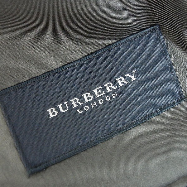 実際に弊社で買取させて頂いたBURBERRY LONDON/バーバリーロンドン カシミヤ混ウールテーラードジャケット/BB6の画像 2枚目