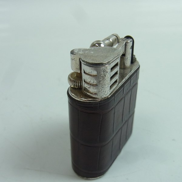 実際に弊社で買取させて頂いたdunhill/ダンヒル UNIQUE/ユニーク ガスライター 革巻きの画像 3枚目