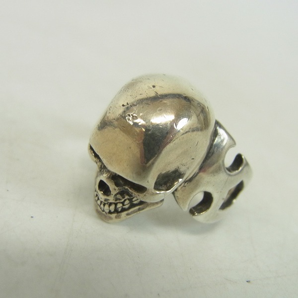 実際に弊社で買取させて頂いたCRAZY PIG/クレイジーピッグ カッタウェイ スカルリング #139/19号