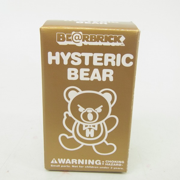 実際に弊社で買取させて頂いた【未開封】BE@RBRICK/ベアブリック HYSTERIC GLAMOUR/ヒステリックグラマー 金/ゴールド 100%