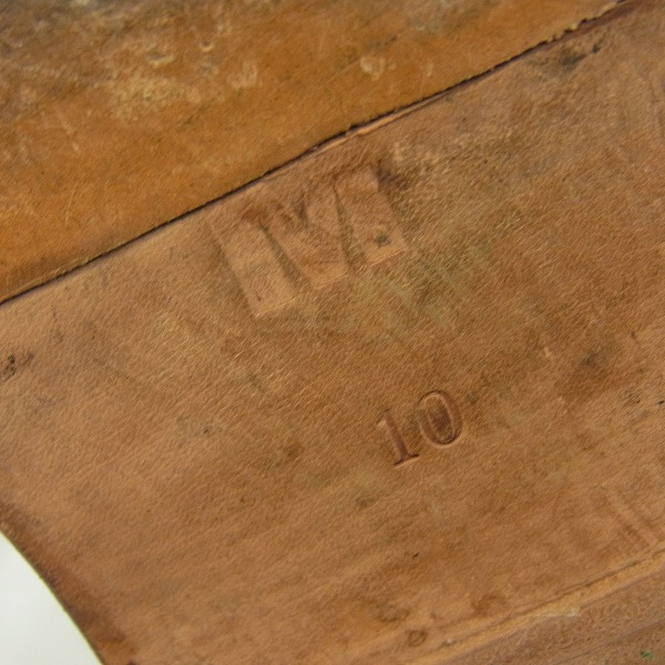 実際に弊社で買取させて頂いたM/エム レザー エンジニア ジップアップ ブーツ/10の画像 5枚目