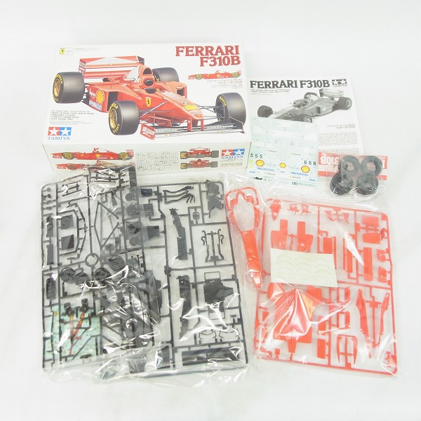 実際に弊社で買取させて頂いた【未組立】タミヤ 1/20 フェラーリ F1-2000/F310B/マクラーレン メルセデス MP4/13 3点セットの画像 3枚目