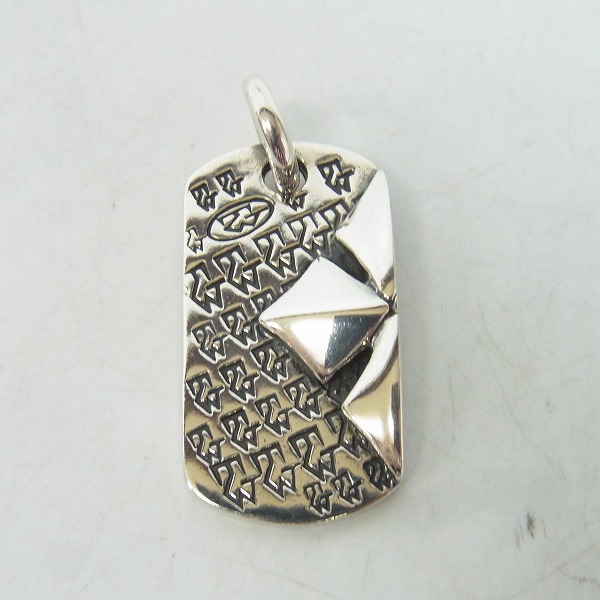 実際に弊社で買取させて頂いたTRAVIS WALKER/トラヴィスワーカー DOUBLE CROSS/ダブルクロス スピリットクロス ドッグタグ レフト/DTS021 の画像 1枚目