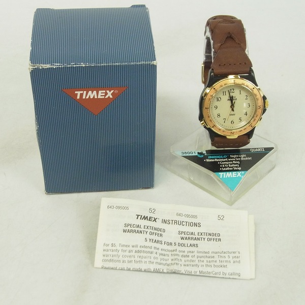 実際に弊社で買取させて頂いたTIMEX/タイメックス USA 90年代 ヴィンテージ ADVENTURE/アドヴェンチャー クォーツ/腕時計 38001の画像 6枚目