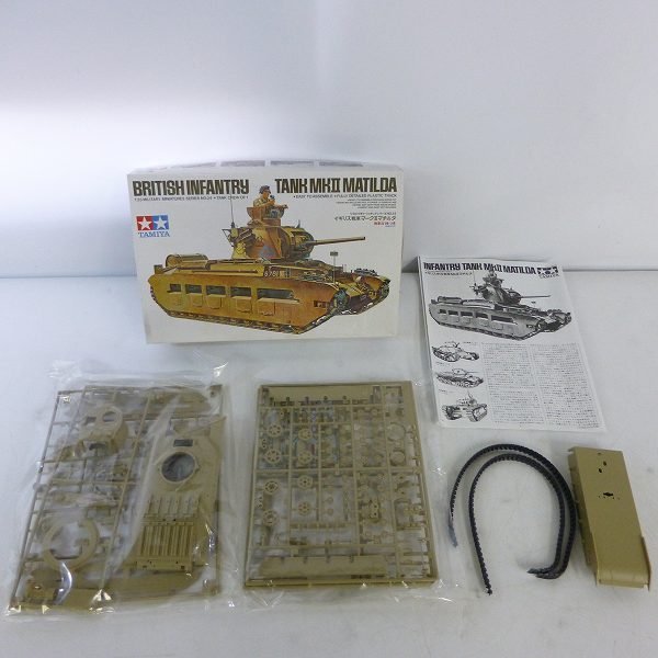 実際に弊社で買取させて頂いた【未組立】TAMIYA/タミヤ 1/35 MMシリーズ マークⅡ マチルダ イギリス軍の画像 1枚目