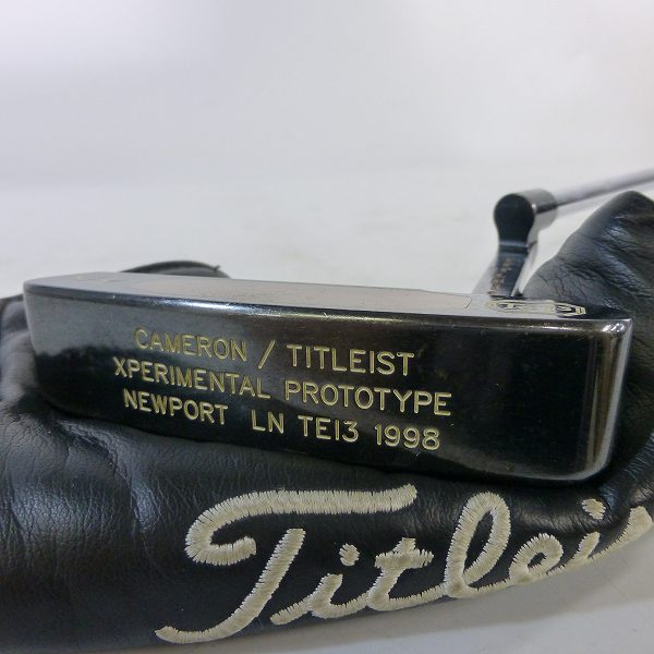 実際に弊社で買取させて頂いた★SCOTTY CAMERON/スコッティ・キャメロン パター XPERIMENTAL PROTOTYPE NEWPORT LN TEL3 1998 34.25インチ Titleist