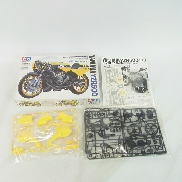 実際に弊社で買取させて頂いた【未組立】タミヤ 1/12 ホンダ NXR750 パリ ダカール・ラリー優勝車/NSR500/ヤマハ YZ500等 4点セット の画像 4枚目