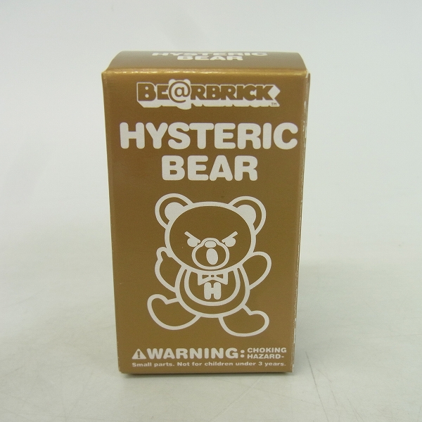 実際に弊社で買取させて頂いた【未開封】BE@RBRICK/ベアブリック HYSTERIC GLAMOUR/ヒステリックグラマー 金/ゴールド 100%