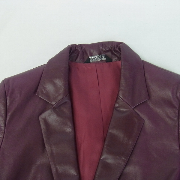 実際に弊社で買取させて頂いたHYSTERICS/ヒステリックス 牛革 1Bテーラードジャケット 3LJ-1940/FREEの画像 5枚目