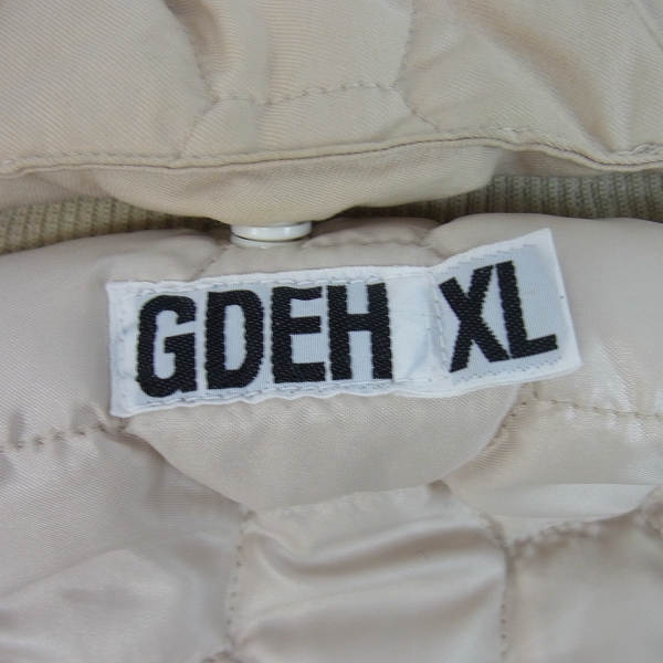 実際に弊社で買取させて頂いたGOODENOUGH/グッドイナフ フードジャケット GDEH/XLの画像 2枚目