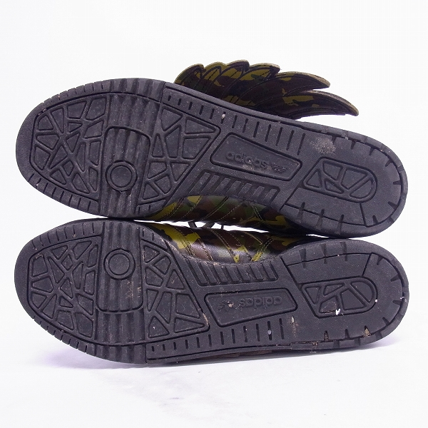 実際に弊社で買取させて頂いたadidas/アディダス×Jeremy Scott/ジェレミースコット WINGS カモ オレンジ G50726/28.5の画像 2枚目