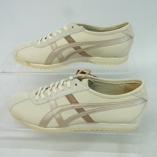 未使用】Onitsuka Tiger/オニツカタイガー レザースニーカー LIMBER 66