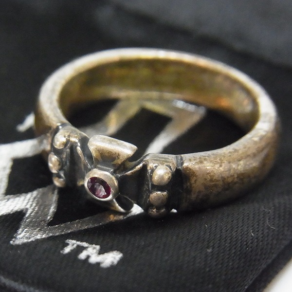 実際に弊社で買取させて頂いたTRAVIS WALKER/トラヴィスワーカー 1フォーミーストーンリング #13