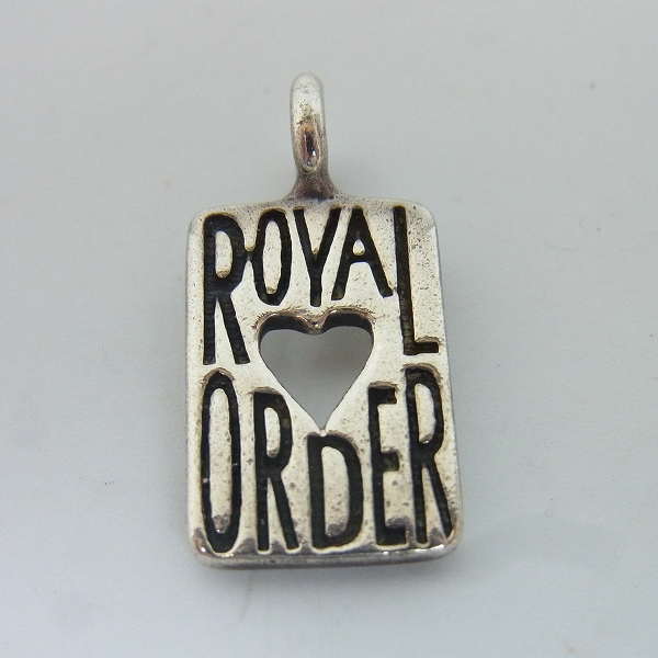 実際に弊社で買取させて頂いたROYAL ORDER/ロイヤルオーダー エースオブハート ペンダント の画像 2枚目