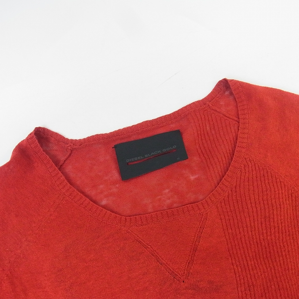 実際に弊社で買取させて頂いたDIESEL BLACK GOLD/ディーゼルブラックゴールド 半袖 長袖 シャツ タートルネック S×3 M×1/4点セットの画像 6枚目