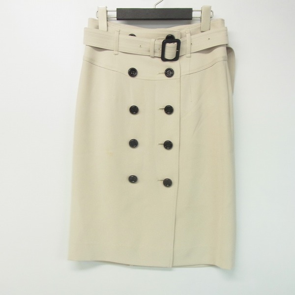 実際に弊社で買取させて頂いたBURBERRY LONDON/バーバリーロンドン フロントボタン スカート/36