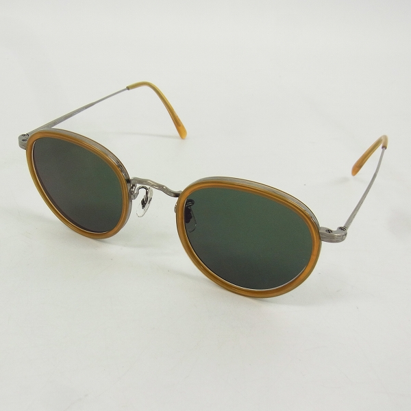 実際に弊社で買取させて頂いたOLIVER PEOPLES/オリバーピープルズ メタルボストンフレームサングラス OV1104/5120 MP-2 雅 