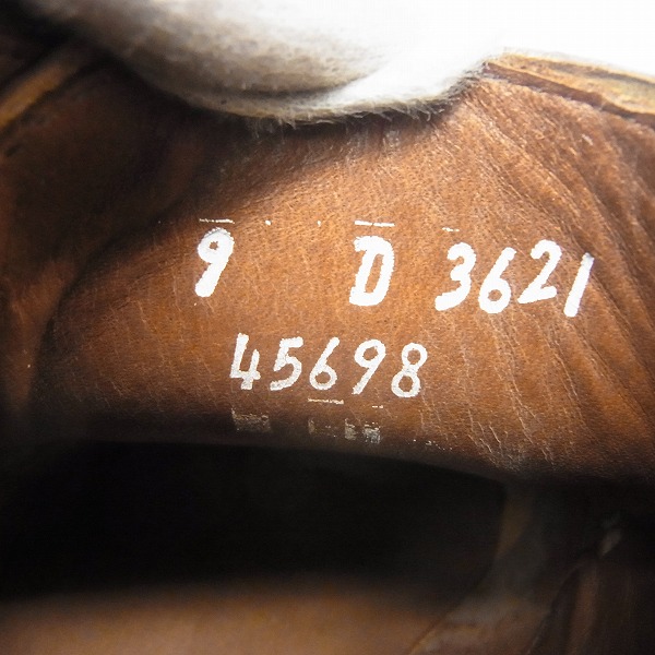 実際に弊社で買取させて頂いたAllen Edmonds/アレンエドモンズ DUNDEE/ダンディ CORDOVAN/コードバン 3621/9D の画像 5枚目