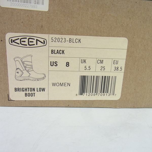 実際に弊社で買取させて頂いたKEEN/キーン BRIGHTON LOW BOOT ブーツ 52023/25の画像 9枚目