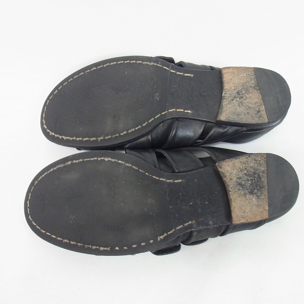 実際に弊社で買取させて頂いたThe Viridi-anne/ヴィリジアン レザーサンダル/シューズ 1の画像 2枚目