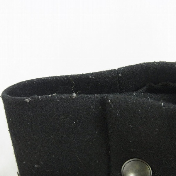 実際に弊社で買取させて頂いたDIESEL BLACK GOLD/ディーゼルブラックゴールド ラムレザー切替 テーラードジャケット/40の画像 7枚目