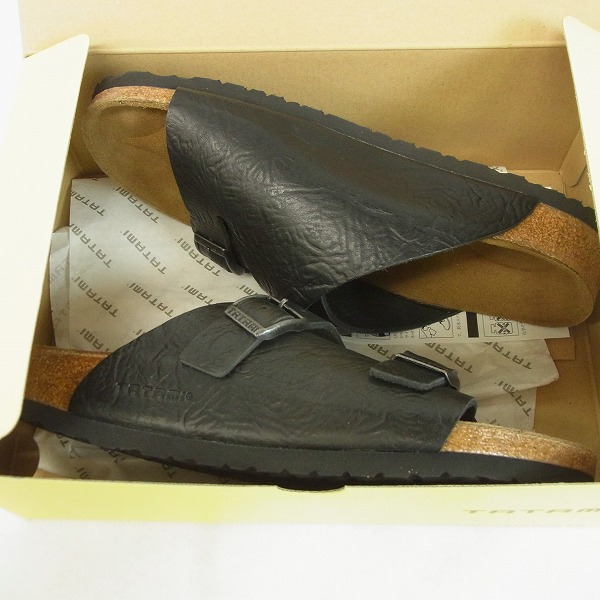 実際に弊社で買取させて頂いたTATAMI タタミ BIRKENSTOCK Pilica/ピリツァ レザーサンダル 964321/41の画像 6枚目