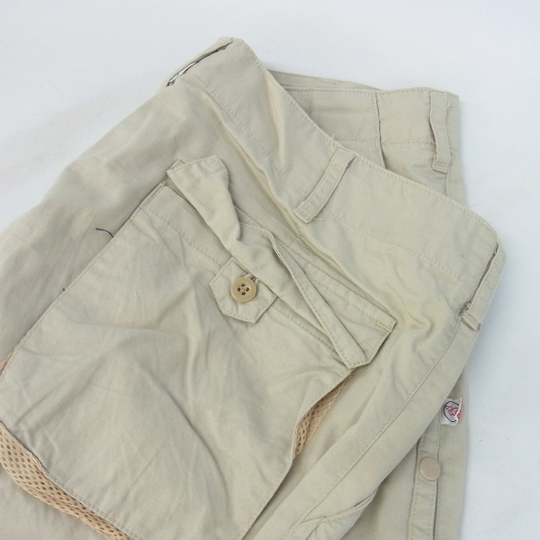 実際に弊社で買取させて頂いたGOODENOUGH/GDEH/グッドイナフ コットン テーパードパンツ ベージュ/XLの画像 5枚目