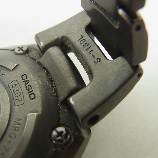 実際に弊社で買取させて頂いた【難有り】G-SHOCK/Gショック フルメタルクロノグラフ MR-G タフソーラー MRG-7100BJ-1AJFの画像 4枚目
