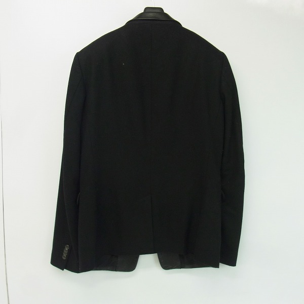 実際に弊社で買取させて頂いたDIESEL BLACK GOLD/ディーゼルブラックゴールド ラムレザー切替 テーラードジャケット/40の画像 1枚目