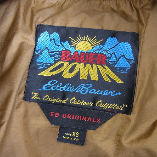 実際に弊社で買取させて頂いたEddie Bauer/エディーバウアー スカイライナーダウン 復刻/XSの画像 2枚目