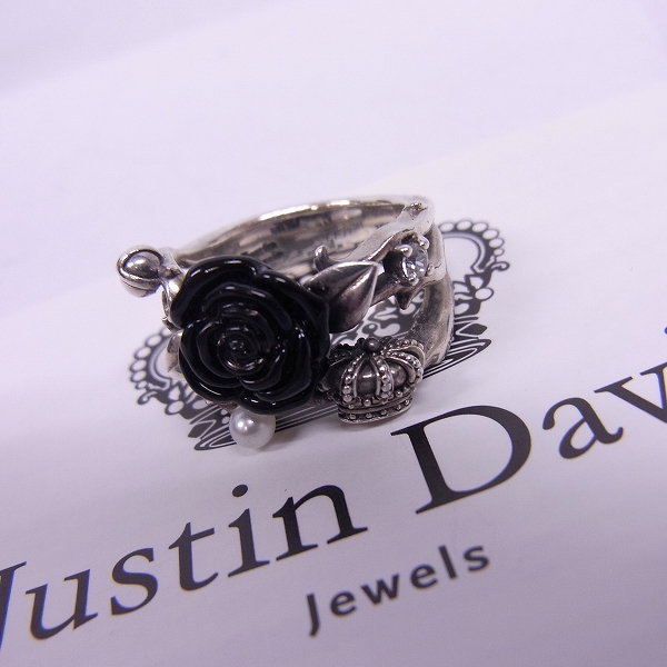 証明書】Justin Davis/ジャスティンデイビス Sacred Rose Ring